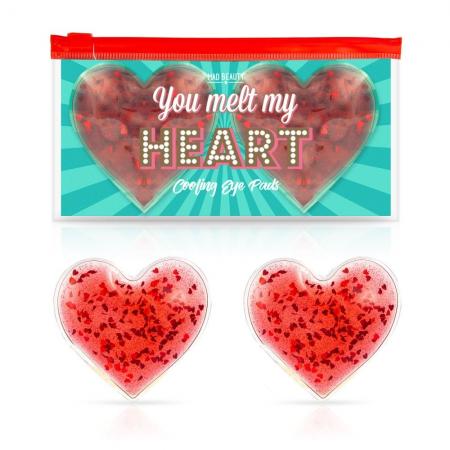 Mad Beauty You Melt My Heart Cooling Eye Pads-12p
