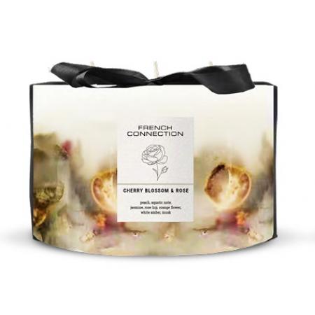 French Connection Botanicals Candle 1.5kg Cherry Bloss/rose