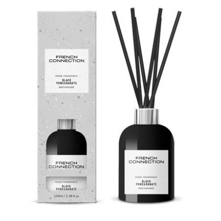French Connection Black & White Diffuser 100ml Black Pomegra