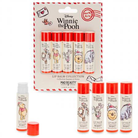 Disney Winnie The Pooh - Festive Lip Balm Collection 5pc