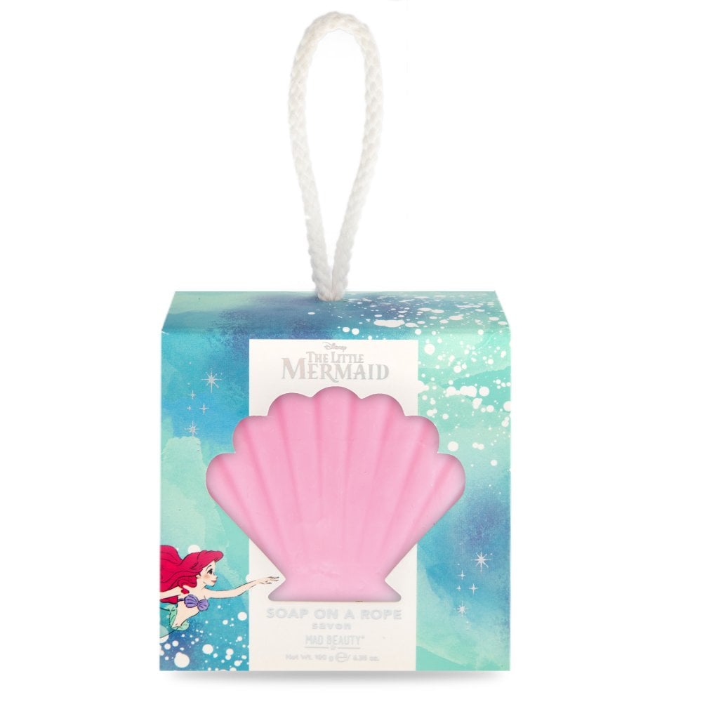 Disney Little Mermaid Shell Soap On A Rope