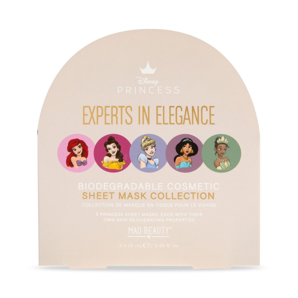 Disney Pure Princess 5pc Sheet Face Mask Collection