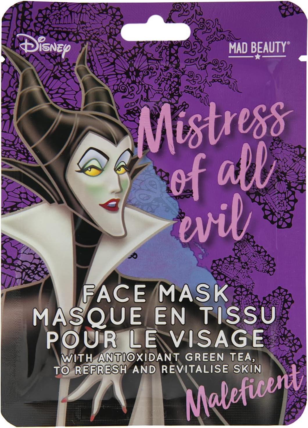 Disney Villains Maleficent Sheet Face Mask