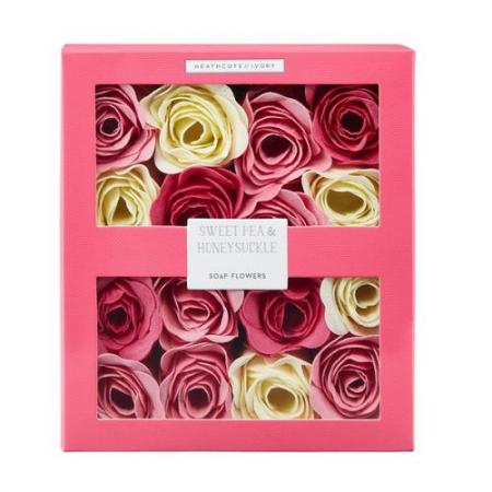 H&i  Sweet Pea & Honeysuckle Soap Flowers 96g