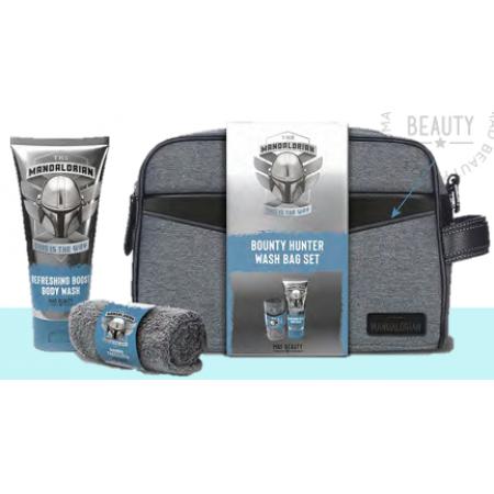 Disney Mandalorian 2pc Bounty Hunter Wash Bag Set