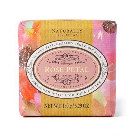 Naturally European Ne Soap 150g Rose Petal